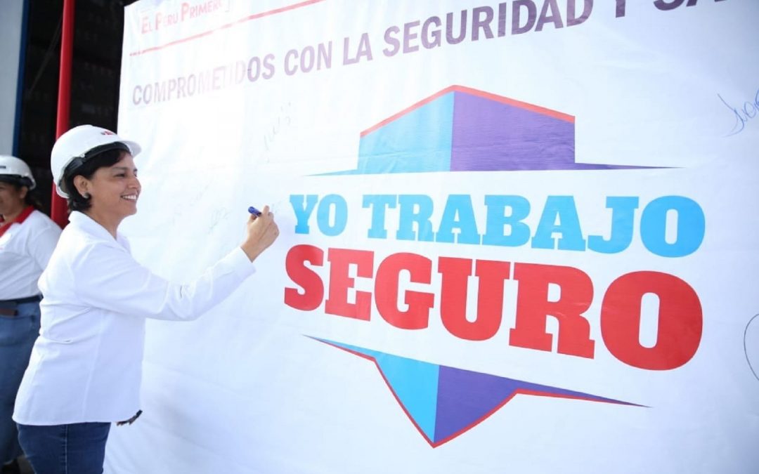 Sanciones drásticas a empresas que violen estándares de seguridad Ministra Cáceres lanzó campaña “Yo Trabajo Seguro” para promover cultura de prevención de accidentes laborales